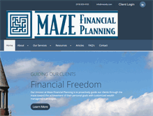 Tablet Screenshot of mazefp.com